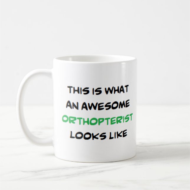Caneca De Café ortoterista, incrível (Esquerda)