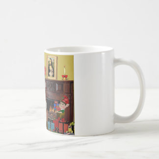Caneca De Café Os 2 Cairn Terriers do Papai Noel