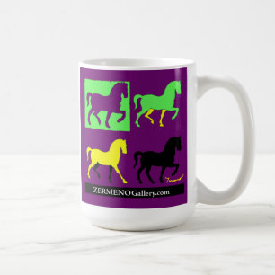 Caneca De Café Os "4 cavalos " de Zermeno