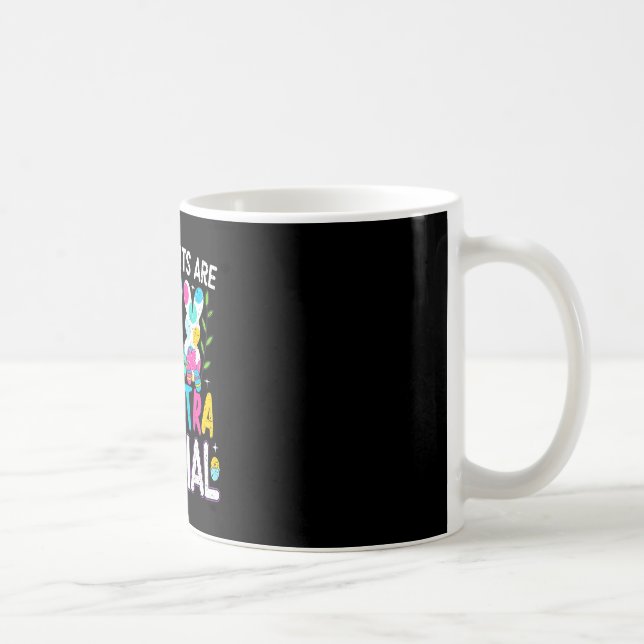 Caneca De Café Os alunos são professores de dia de Páscoa super e (Direita)