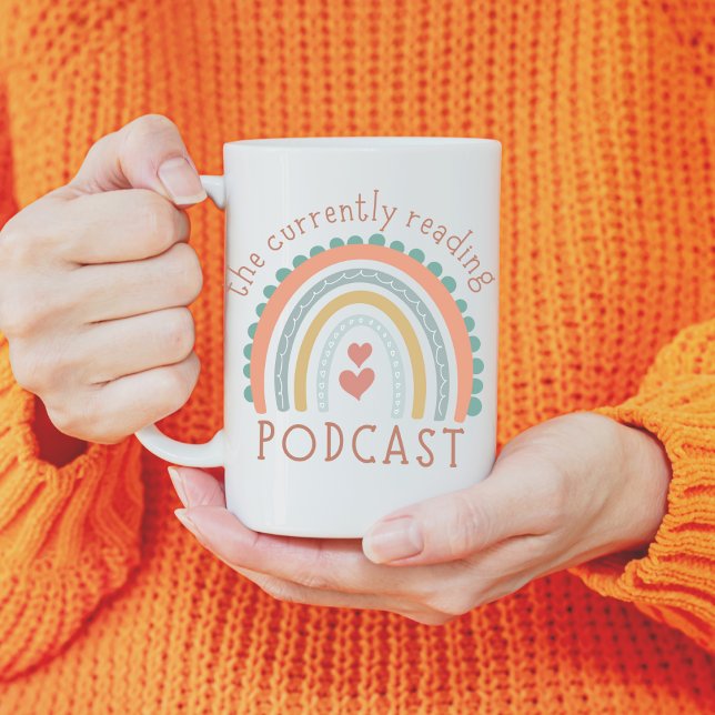 Caneca De Café Os Amantes E Leitores De Podcast Atualmente Em Lei (Criador carregado)