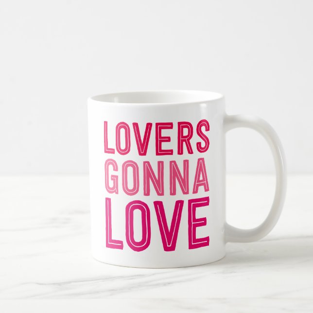 Caneca De Café Os Amantes Vão Adorar. (Direita)