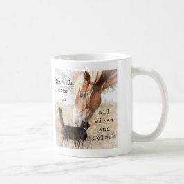 Caneca De Café Os amigos vêm em todos os tamanhos e cores