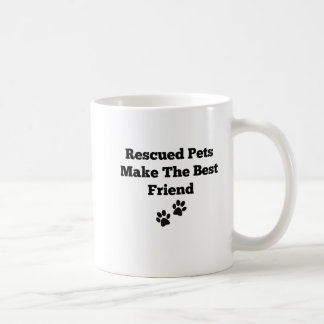 Caneca De Café Os Animais De Companhia Recuperados Fazem O Melhor
