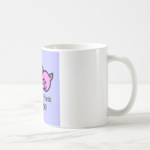 Caneca De Café Os animais são comida dos amigos não!