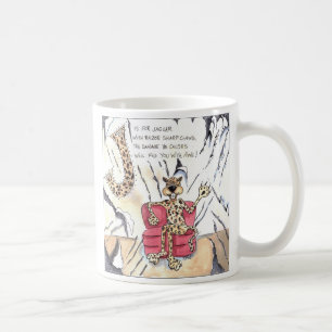 Caneca De Café Os animais Scaring me