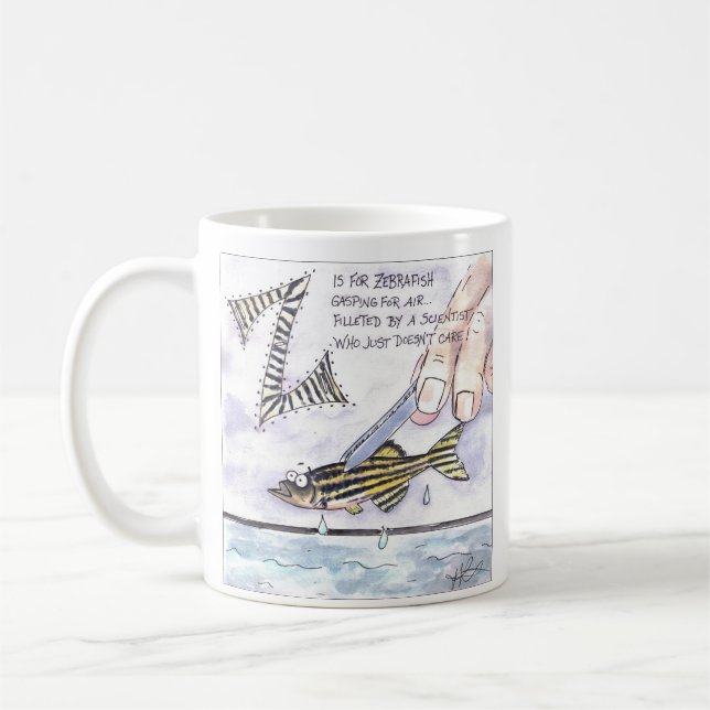 Caneca De Café Os animais Scaring me (Esquerda)