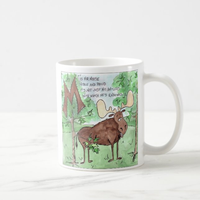 Caneca De Café Os animais Scaring me (Direita)