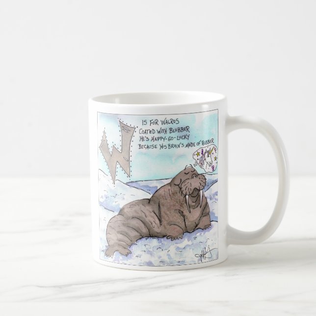 Caneca De Café Os animais Scaring me (Direita)