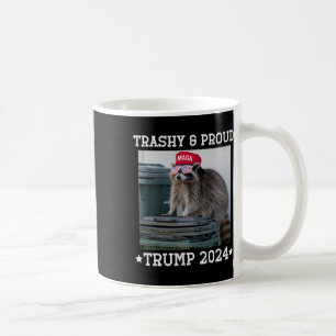 Caneca De Café Os apoiadores de Trump lixo Joe Biden Trashy e Pr