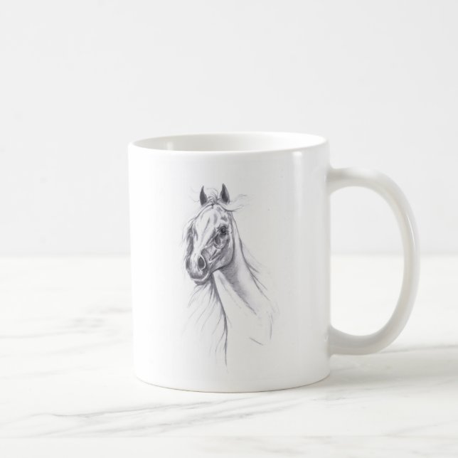 Caneca De Café Os Arabians, montam o vento! (Direita)