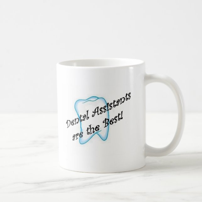 Caneca De Café Os assistentes dentais são o melhor (Direita)