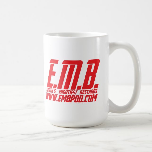 Caneca De Café Os bastardos os mais poderosos da terra/caneca (Direita)