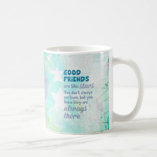 Caneca De Café Os bons amigos são como estrelas
