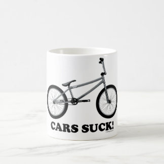 Caneca De Café Os carros sugam!