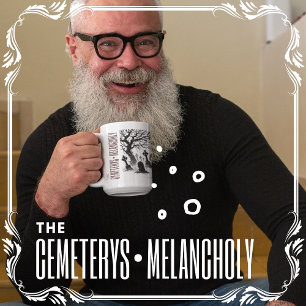Caneca De Café Os Cemeterys Melancholy