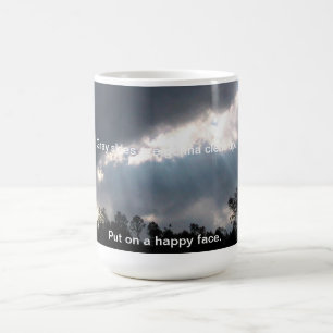 Caneca De Café Os céus cinzentos estão indo esclarecer…