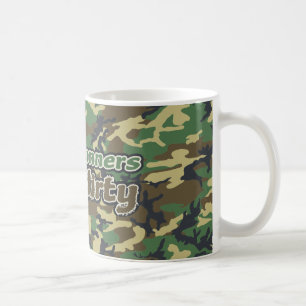 Caneca De Café Os corredores da fuga gostam d sujo - Camo