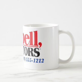 Caneca De Café Os corretores de imóveis de Tarbell personalizaram