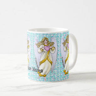 Caneca De Café Os cristãos acreditam em anjos
