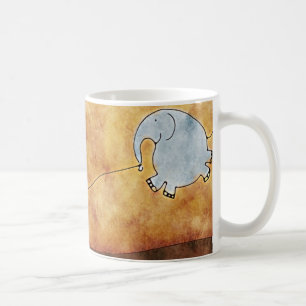 Caneca De Café Os dois e o elefante