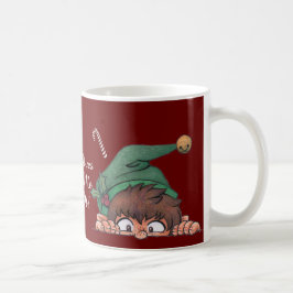 Caneca De Café Os duendes fizeram-me fazê-lo!