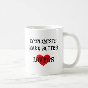 Caneca De Café Os economistas fazem melhores amantes
