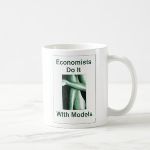 Caneca De Café Os economistas fazem-no com modelos