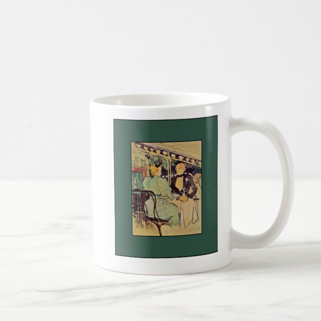 Caneca De Café Os Embaixadores~1893 ~ Henri de Toulouse-Lautrec (Direita)