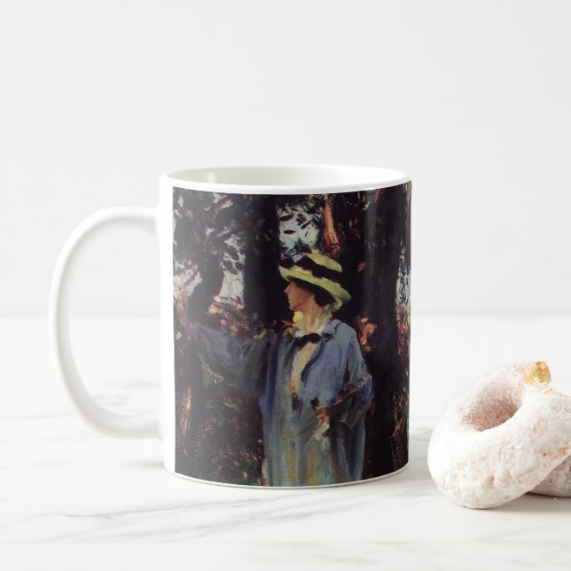Caneca De Café Os Esboços de John Singer Sargent (Com Donut)