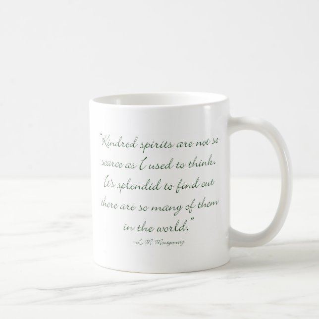 Caneca De Café Os espírito de Kindred não são escassos (Direita)