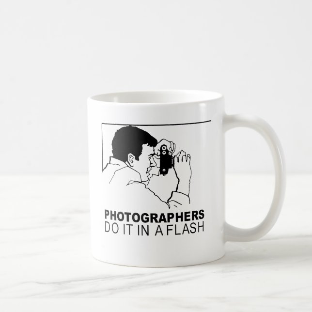 Caneca De Café os fotógrafos fazem isso num flash (Direita)