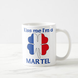 Caneca De Café Os franceses personalizados beijam-me que eu sou