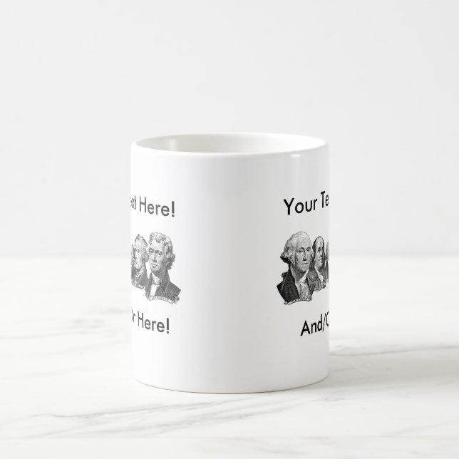 Caneca De Café Os fundadores de América (Centro)