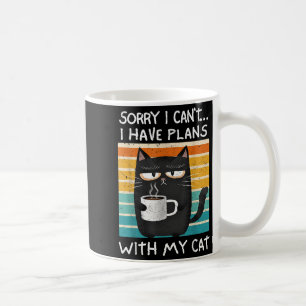 Caneca De Café Os gatos adoram o humor, desculpa não posso ter pl