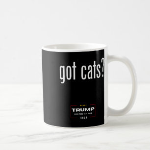 Caneca De Café Os Gatos Comem Os Gatos De Cães - Trump Torna Os A
