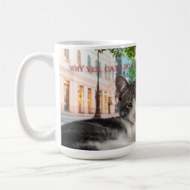 Caneca De Café Os gatos governam o mundo