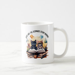 Caneca De Café Os Gatos São Os Últimos Amigos Do Estudo