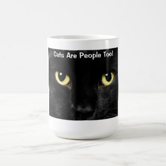 Caneca De Café Os gatos são pessoas demasiado