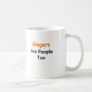 Caneca De Café Os gengibres são pessoas demasiado