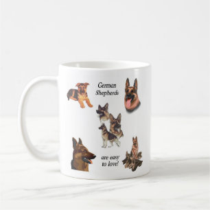 CANECA DE CAFÉ OS GERMAN SHEPHERD SÃO FÁCEIS DE AMAR!