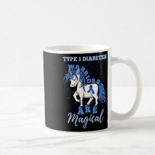 Caneca De Café Os guerreiros da diabetes tipo 1 são conscientes d