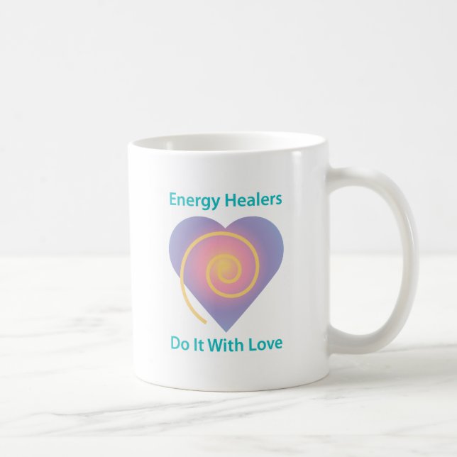 Caneca De Café Os Healers Fazem Isso Com Amor (Direita)