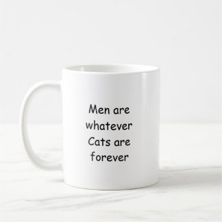 Caneca De Café Os homens são o que quer que seja, os gatos são pa