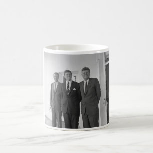 Caneca De Café Os irmãos de Kennedy -- John, Robert, e Ted