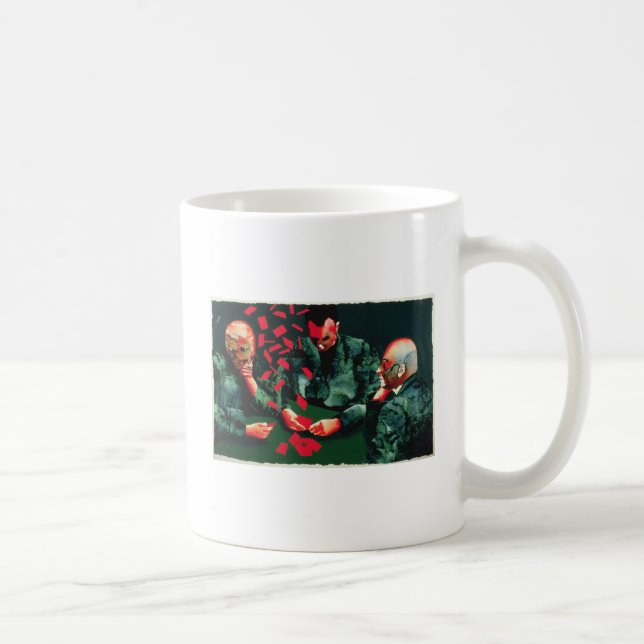 Caneca De Café Os jogadores de cartão 1987 (Direita)