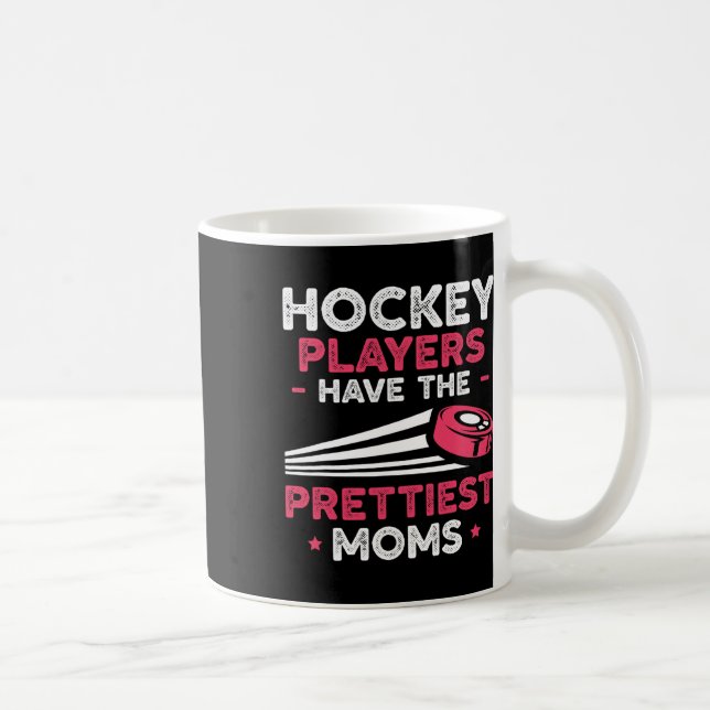 Caneca De Café Os Jogadores de Hóquei Têm as Mães Mais Bonitas Hó (Direita)