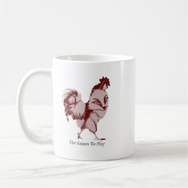 Caneca De Café Os jogos que jogamos com o Vixen Hotwomen design