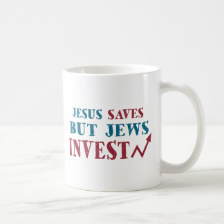 Caneca De Café Os judeus investem - o humor judaico da finança