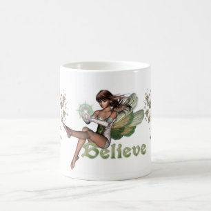 Caneca De Café Os KRW acreditam nos países das fadas triguenhos